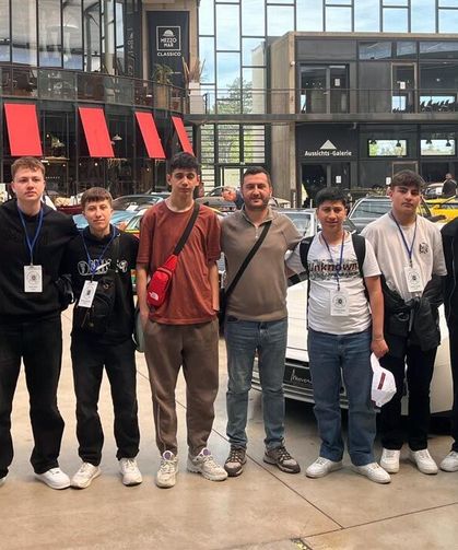 Çankırılı Öğrenciler Almanya’da Stajla Ustalığa Adım Atıyor