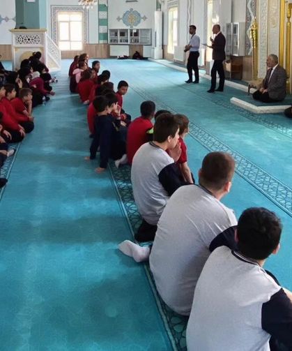 Çankırı’da Öğrenciler Camide Hem Eğlendi Hem Öğrendi