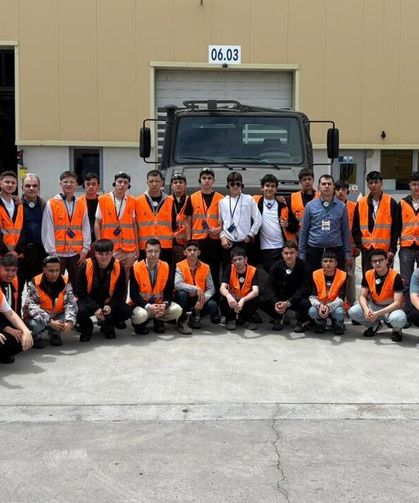 Çankırı MTAL Öğrencileri Otomotiv Üretimini Yerinde Gördü