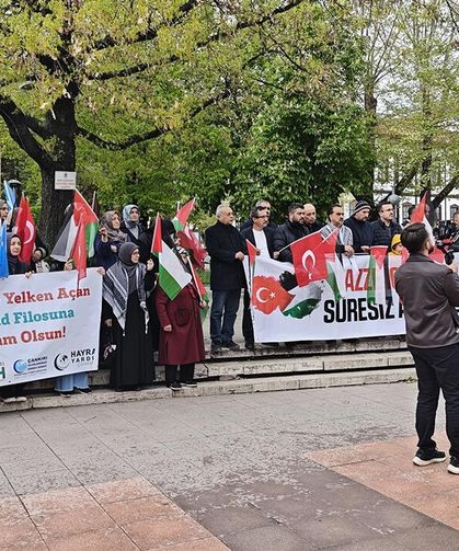 Sumud Filosu Tepkisi Çankırı’da Yankılandı