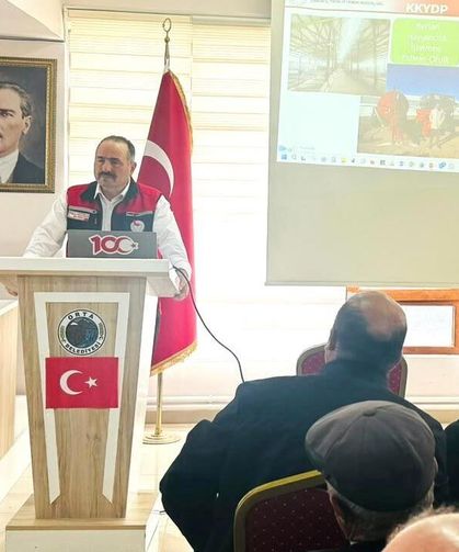 Orta’da çiftçilere hibe ve sulama desteği bilgilendirmesi yapıldı