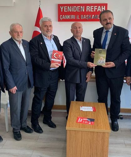 Saadet Partisi’nden Yeniden Refah’a Nezaket Ziyareti