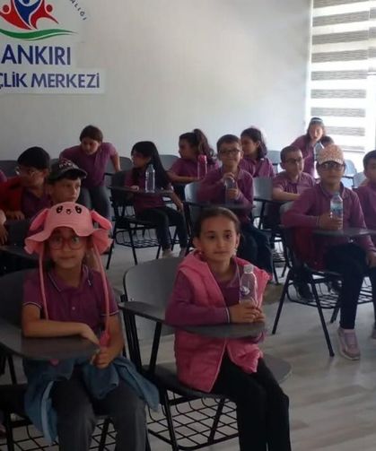 Çankırı Atatürk İlkokulu öğrencileri gençlik merkezinde buluştu