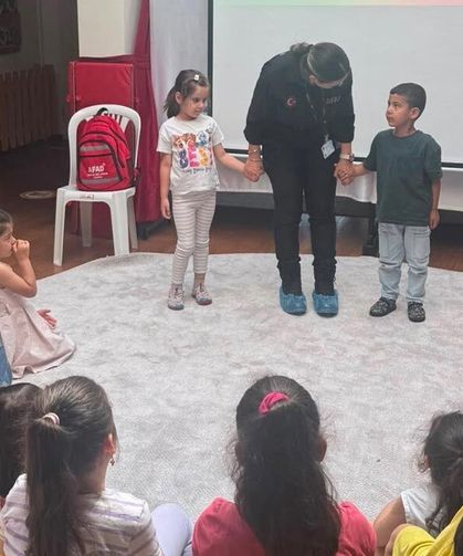 Çankırı AFAD’dan minik öğrencilere afet farkındalığı eğitimi