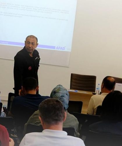 Çankırı’da öğretmenlere yönelik afet farkındalık eğitimi tamamlandı