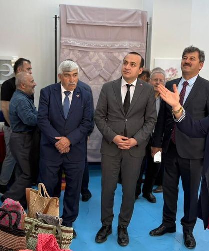 Korgun’da Hayat Boyu Öğrenme Haftası Sergisi Açıldı