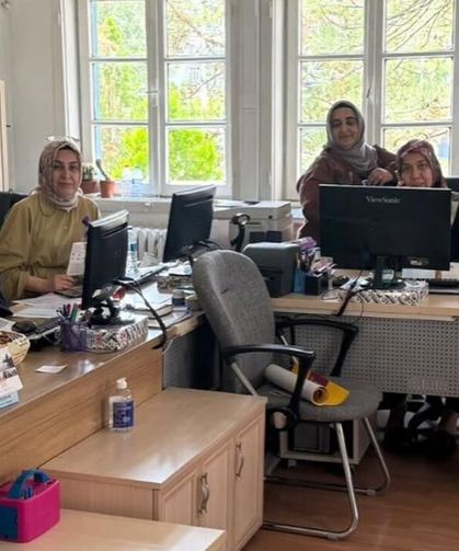 Çankırı polisi Aile Sağlığı Merkezlerinde KADES bilgilendirmesi yaptı