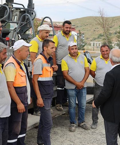 Çankırı Belediye Başkanı Esen sahadaki çalışmaları yerinde inceledi