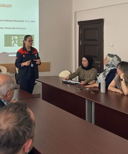 AFAD’dan Orta Kaymakamlığı personeline afet ve yangın eğitimi