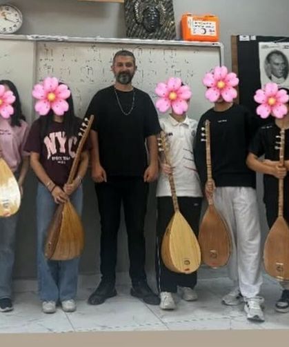 Çankırı Emniyeti'nden bağlama kursuna destek