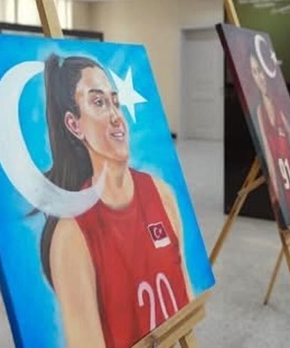 Filenin Sultanları’nın zaferleri Çankırı'da tuvale yansıdı