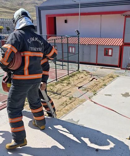 Çankırı İtfaiyesi'nden yangınlara hazırlık için aralıksız eğitim