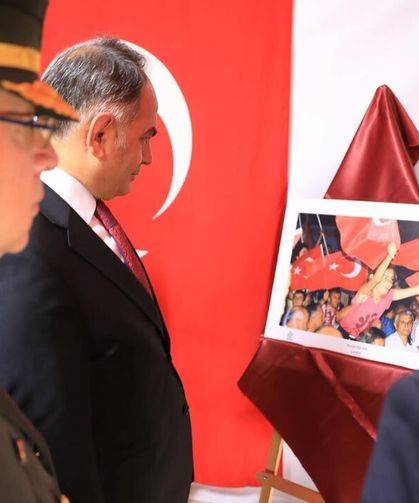 Çankırı'da 15 Temmuz Anma Çadırı ziyarete açıldı
