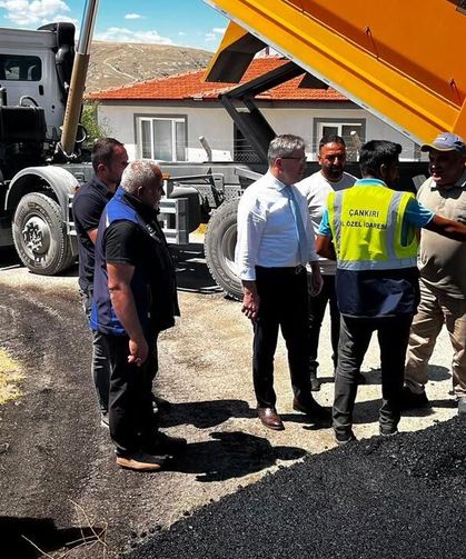 Genel Sekreter Çelik, çalışmaları yerinde inceledi
