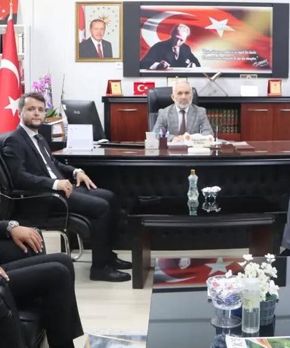 İlçe müftülerinden Çankırı İl Müftüsü Şahin'e veda ziyareti