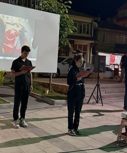 Atkaracalar'da 15 Temmuz ruhu yeniden yaşatıldı