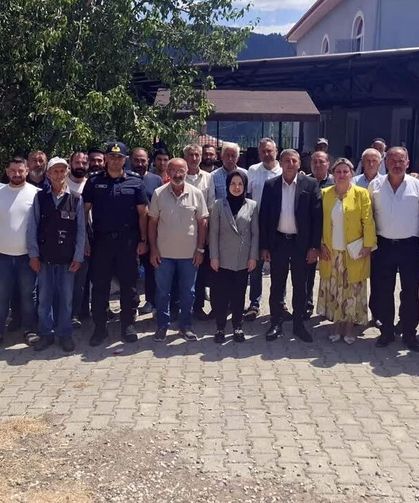 Atkaracalar’da Kükürt Köyü’nde yağmur ve şükür duası yapıldı