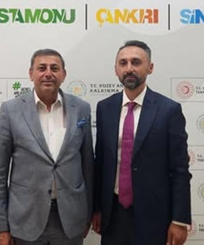 Atkaracalar Belediye Başkanı Oflaz’dan KUZKA Genel Sekreteri Eraslan’a ziyaret