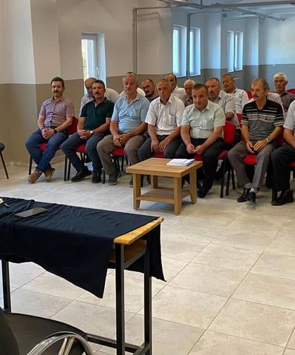 Bayramören'de muhtarlarla istişare toplantısı düzenlendi