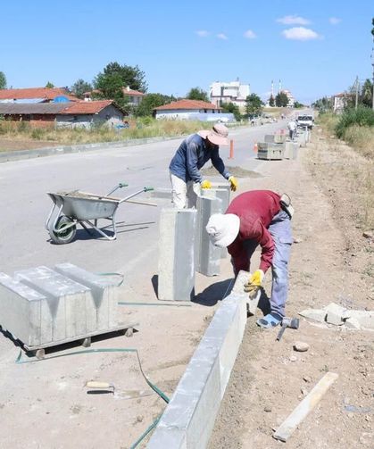 Çerkeş'te Hastane Yolu yenileniyor