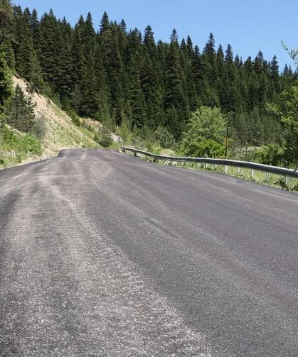 Ilgaz Dağ Yolu'nda asfalt yenileme çalışmaları tamamlandı