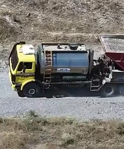 Kızılırmak’ta 16 kilometrelik yol ağında çalışmalar sürüyor