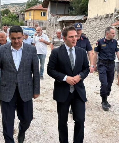 Kaymakam Hasan Budak, Ildızım Köyü'nde vatandaşlarla buluştu