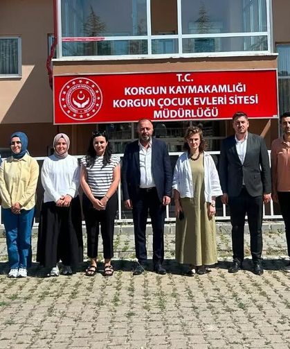 İl Müdürü Longa, Korgun Çocuk Evleri Sitesi'ni ziyaret etti