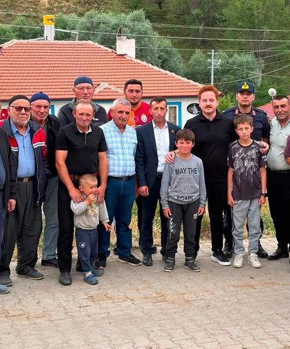 Orta Kaymakamı İnce, köy ziyaretlerinde vatandaşlarla buluştu