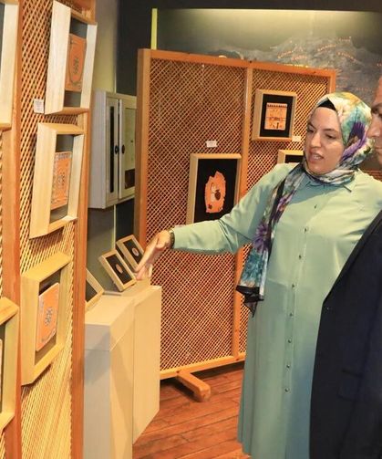Çankırı Müzesi'nde Anadolu motifleri sanatseverlerle buluştu