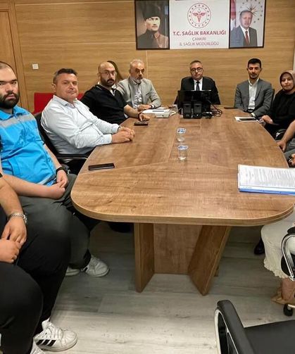 Çankırı'da Evde Sağlık ve Palyatif Bakım Komisyonu ilk kez toplandı