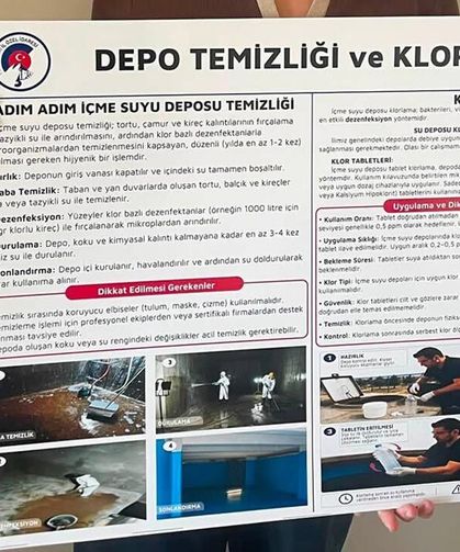 Çankırı'da 534 su deposuna sağlık standardı getirildi