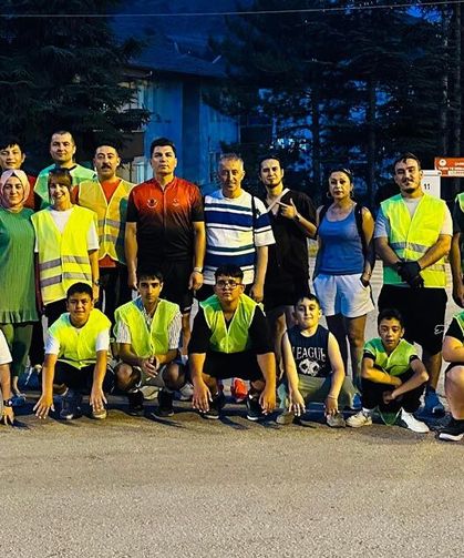 Çankırı’da bağımlılığa karşı pedal çevirdiler
