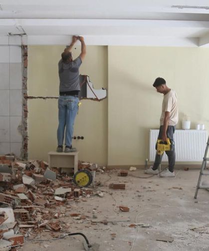 Çankırı'da yeni fitness salonunun inşası başladı