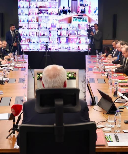 Çankırı’da güvenlik toplantısı VKS üzerinden gerçekleştirildi