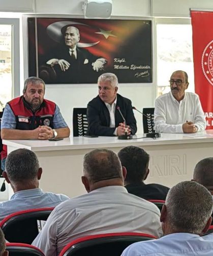 Çankırı’da çiftçilere ÇKS ve yeni destekleme modeli anlatıldı