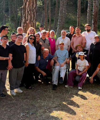 Çankırı'da engelli bireyler ve aileleri doğayla iç içe güzel bir gün yaşadı