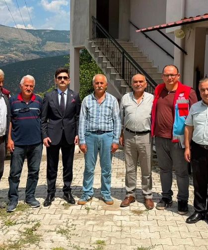 Kaymakam Gülhan, Bayramören köylerinde vatandaşlarla buluştu