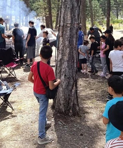 Ilgaz’da Yaz Kur’an kursu öğrencileri piknikte doyasıya eğlendi