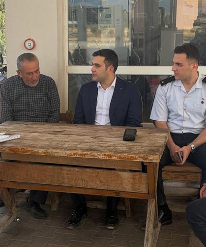 Yapraklı Kaymakamı Akbel’den Yüklü Köyü’ne ziyaret