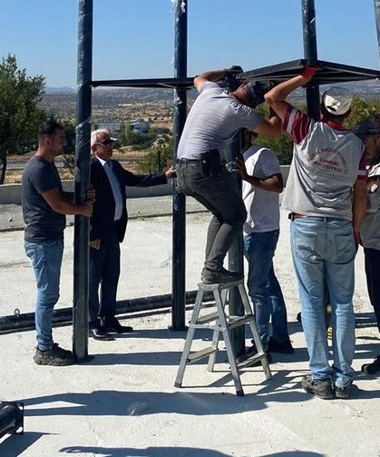 Korgun’da asfalt, park ve mesire alanı çalışmaları sürüyor