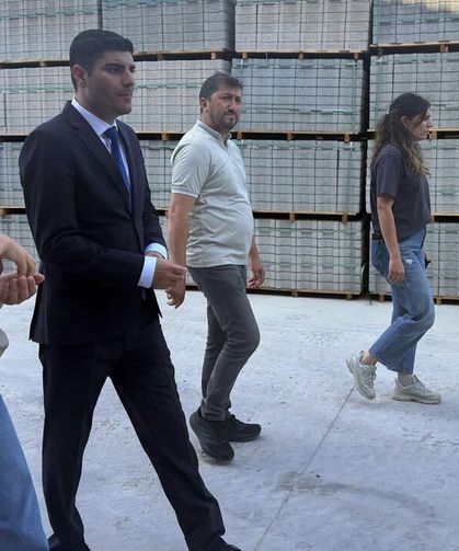 Kurşunlu Kaymakamı Öztürk, Kilitli Parke Üretim Alanını İnceledi