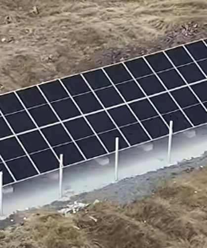 Orta’da köyün içme suyuna güneş enerjili çözüm