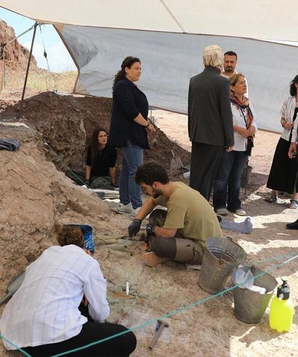 Çankırı Valisi Çakırtaş, Çorakyerler kazı çalışmalarını yerinde inceledi