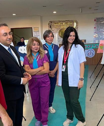 Çankırı'da anneler emzirme yolculuğunu resimlerle anlattı
