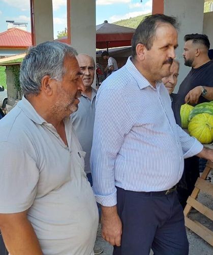 Saadet Partisi Çankırı teşkilatı Bayramören’de vatandaşlarla buluştu