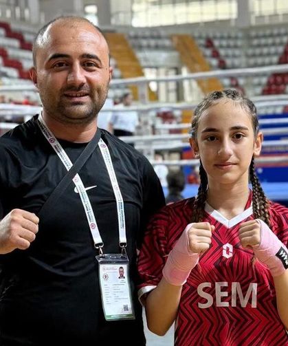 Çankırı’nın genç boksörü Erva Ece Gökteke Türkiye ikincisi oldu
