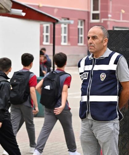 Çankırı’da okul çevrelerinde güvenlik uygulaması gerçekleştirildi