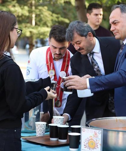 Çankırı’da öğrenciler sağlıklı kahvaltıyla güne başladı