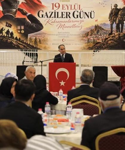 Çankırı’da Gaziler Günü dolayısıyla onur yemeği düzenlendi